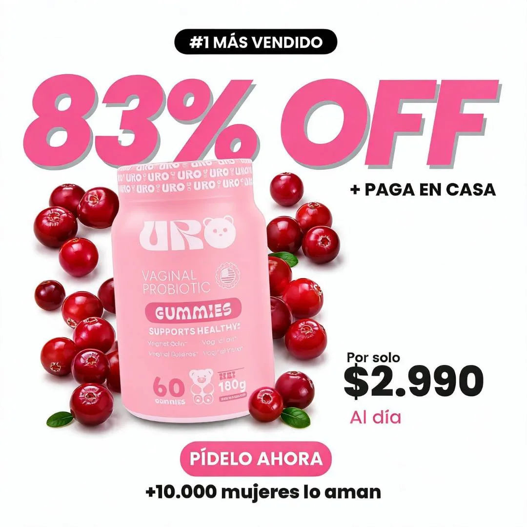 Gomitas Uro con probioticos