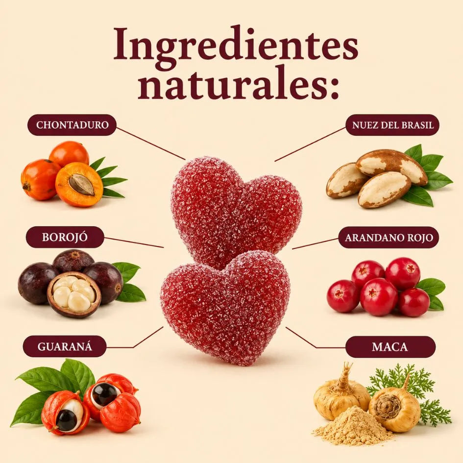 Gomitas de Chontaduro